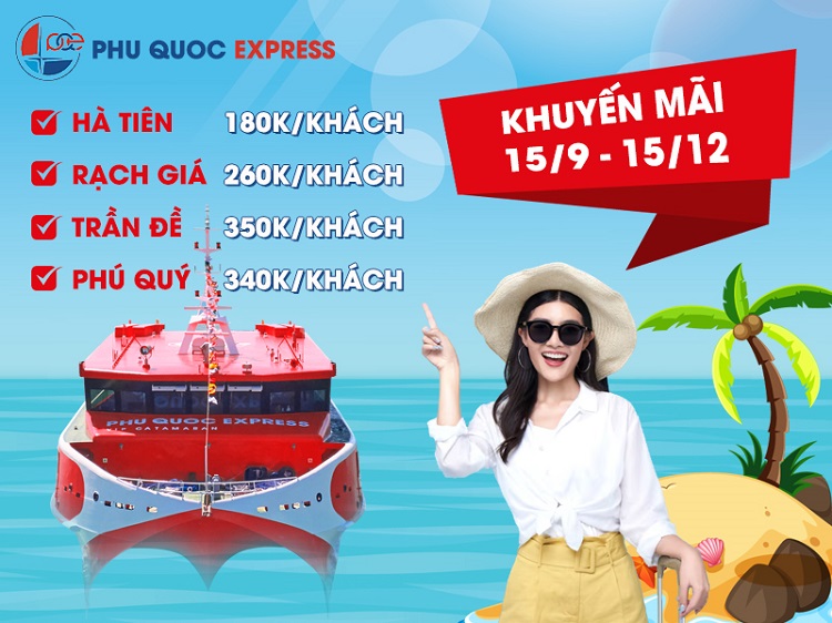 Siêu Khuyến Mãi - Vé Tàu Chỉ Từ 180k Đi Côn Đảo, Phú Quốc, Phú Quý