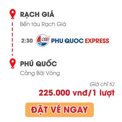 Rạch Giá - Phú Quốc